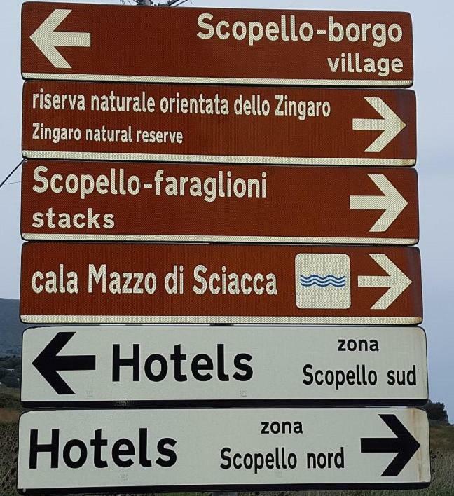 Appartamenti Cala Azzurra Scopello  Exterior foto
